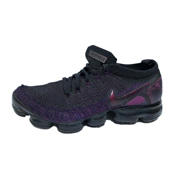 Nike Air VaporMax Mens 8.5 Flyknit 2 Night Purple Black 942842-013 main image 4